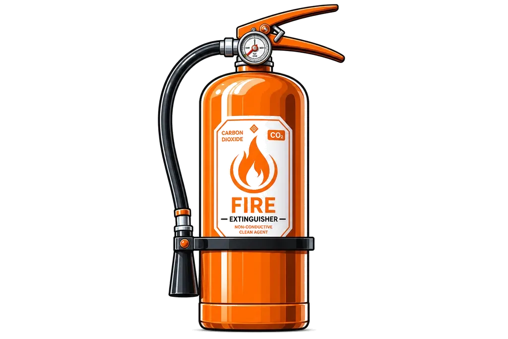 Original certified fire extinguisher product photo — fire safety equipment in Oman by Al Ali Trading