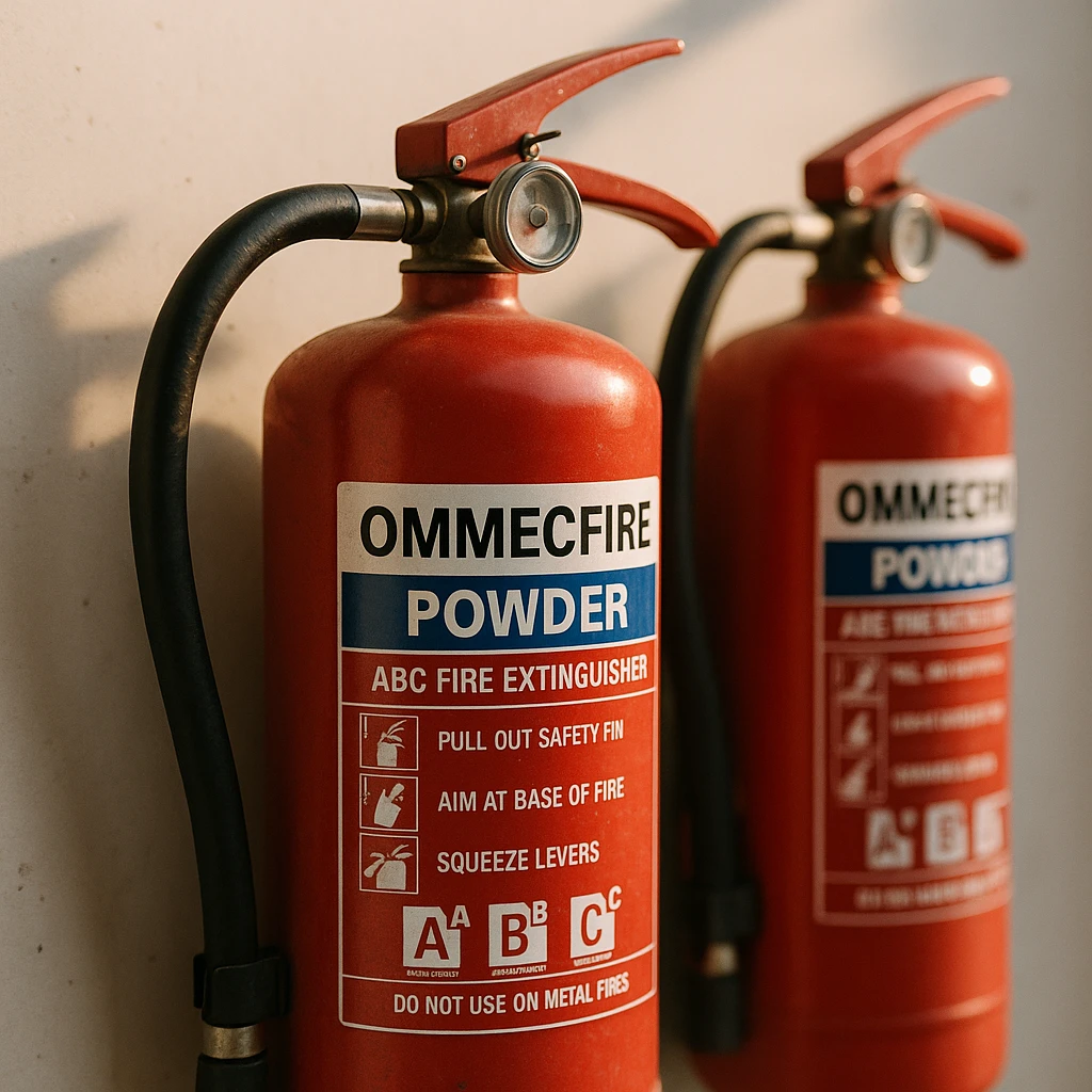 Fire extinguisher supply, installation, and servicing across Oman — Al Ali Trading