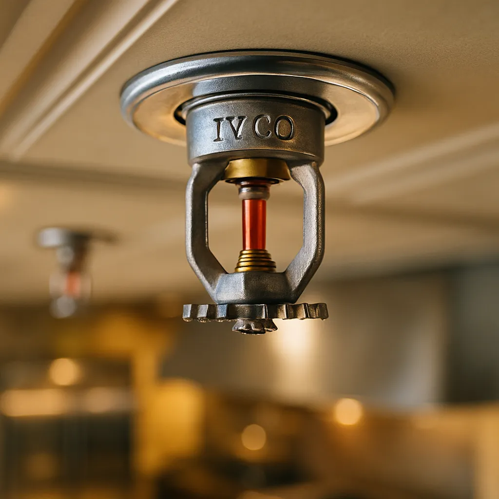 Fire sprinkler system installation for commercial and industrial buildings in Oman